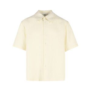Sefr 'Dayot' Ecru Cotton And Linen Shirt Men